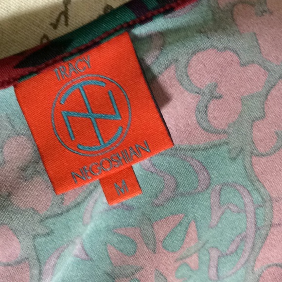 TRECY NEGOHIAN MULTICOLORED BLOUSE Spandex - Picture 5 of 5